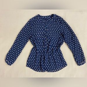 Gap patterned blouse